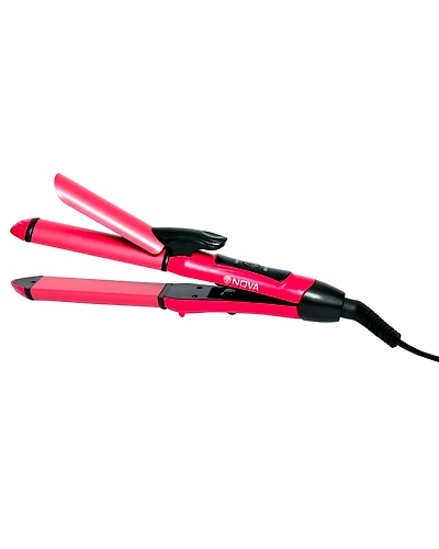 Nova 2 in 1 Hair curler Beautiy Set &amp; Straightner Hair Styling Product-S20