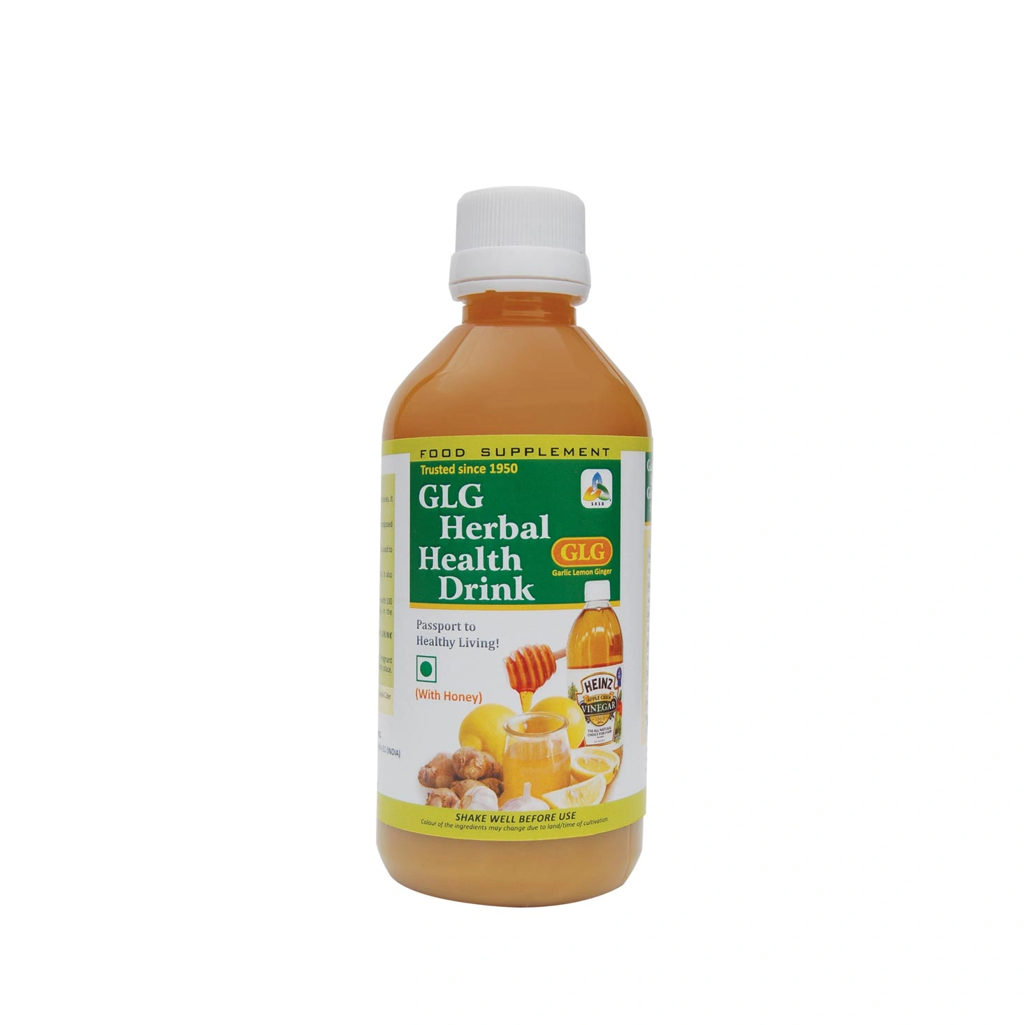 SKSB GLG-HHD Garlic Lemon Ginger Apple Cider Vinegar Lichi Honey Syrup / Herbal Heart Care Drink - 225 ml-PAC-1025-225