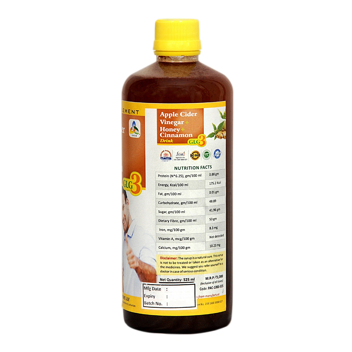 GLG3 for Bad Cholesterol, Weight Management (Obesity)-225ml-1-1