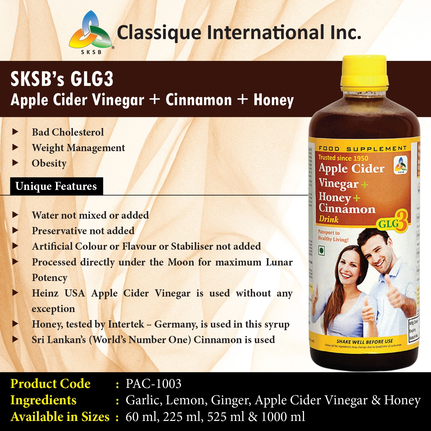 GLG3 for Bad Cholesterol, Weight Management (Obesity)-225ml-1-7