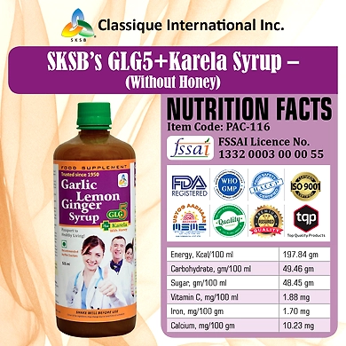 GLG5KH Health Drink for Diabetes, Sugar Control, Immunity - 525ml-4