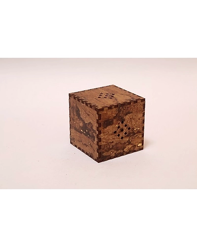 Activated Charcoal purifier for Car-Square-Golden brown-3