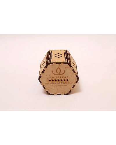Activated Charcoal purifier for Car-Hexagonal-Natural brown-1