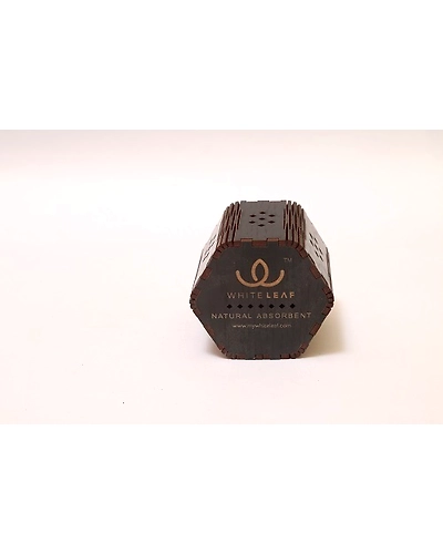 Activated Charcoal purifier for Car-Hexagonal-Natural brown-1
