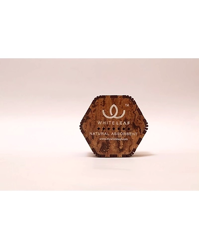 Activated Charcoal purifier for Car-Hexagonal-Golden Brown-3