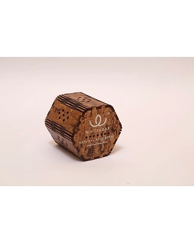 Activated Charcoal purifier for Car-Hexagonal-Golden Brown-1