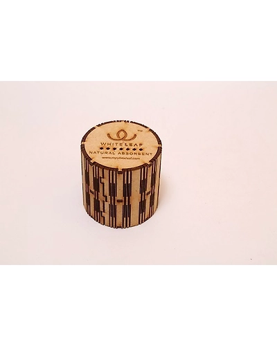 Activated Charcoal purifier for Car-Natural brown-Round-2