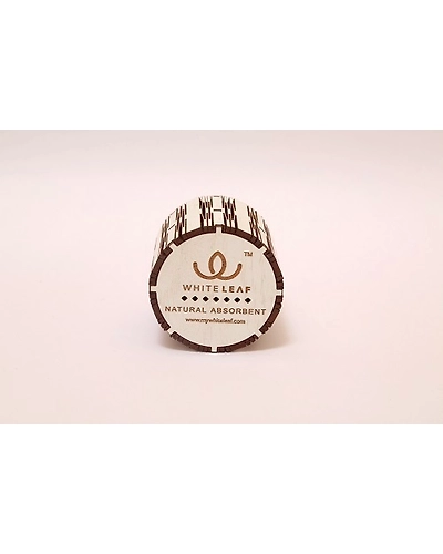 Activated Charcoal purifier for Car-Round-White-1