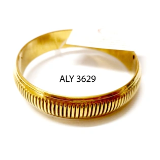 (Pack of 100 Boxes) Hand styling Golden Line Bracelet for all occasions - Indian Bangle with Love