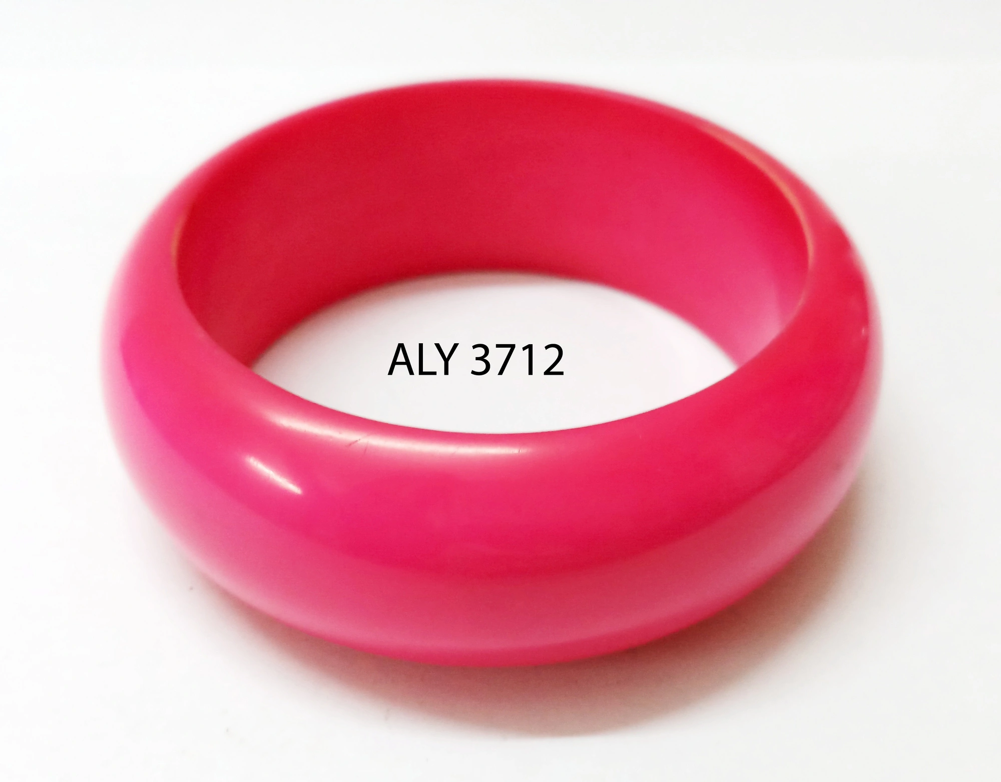 (Pack of 100 Boxes) Hand styling Fluorescent Pink Bangle for all occasions - Indian Bangle with Love-ALY3712_Size24