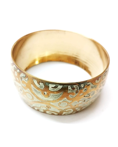 (Pack of 100 Boxes) Hand styling Golden Style Bangle for all occasions - Indian Bangle with Love-ALY3691_Size28
