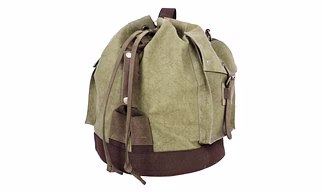 Desert Town Unisex Canvas & Cotton Rugs 27 Ltr. Vintage Brown Traveling Backpack 13X18"-(BP114)