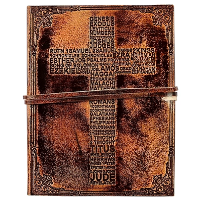 Desert Town Unisex Leather Bound 196 Pages Vintage Brown Handmade Unlined Paper Diary 5X7"-DIRL115