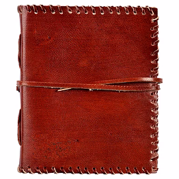 desert town unisex leather bound 196 pages tan handmade unlined paper diary 5x7"-dirl120
