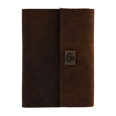 desert town unisex leather bound 196 pages vintage brown handmade unlined paper diary 5x7"-dirl121