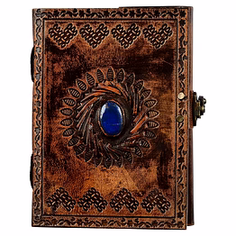 desert town unisex leather bound 196 pages vintage brown handmade unlined paper diary 5x7"-dirl124