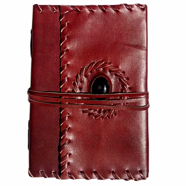 desert town unisex leather bound 196 pages tan handmade unlined paper diary 5x7"-dirl139