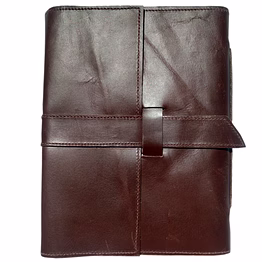 desert town unisex leather bound 96 pages vintage brown handmade unlined paper diary 5x7"-dirl142