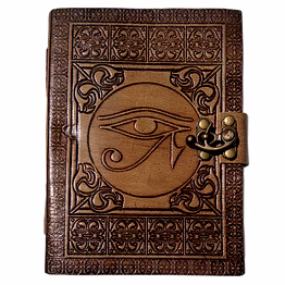 desert town unisex leather bound 196 pages vintage brown handmade unlined paper diary 5x7"-dirl150