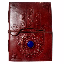 desert town unisex leather bound 196 pages tan handmade unlined paper diary 5x7"-dirl154