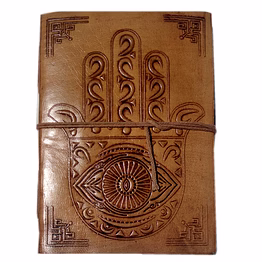 desert town unisex leather bound 196 pages vintage brown handmade unlined paper diary 5x7"-dirl162