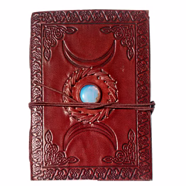 desert town unisex leather bound 196 pages tan handmade unlined paper diary 5x7"-dirl178