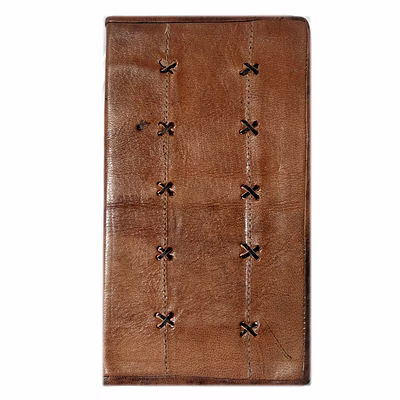 desert town unisex leather bound 196 pages vintage brown handmade unlined paper diary 5x9"-dirl182
