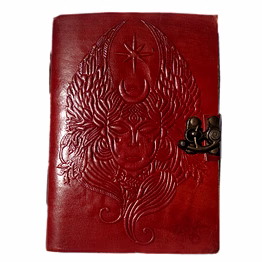 desert town unisex leather bound 196 pages tan handmade unlined paper diary 5x7"-dirl185