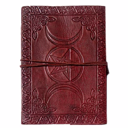 desert town unisex leather bound 196 pages tan handmade unlined paper diary 5x7"-dirl186