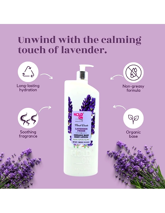 Lavender Perfumed Body Lotion 1000 ml-1