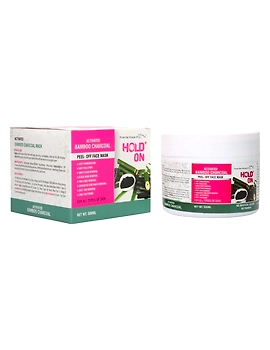 Activated Bamboo Charcoal Peel Off Face Mask Big Pack 500 ml-2-sm