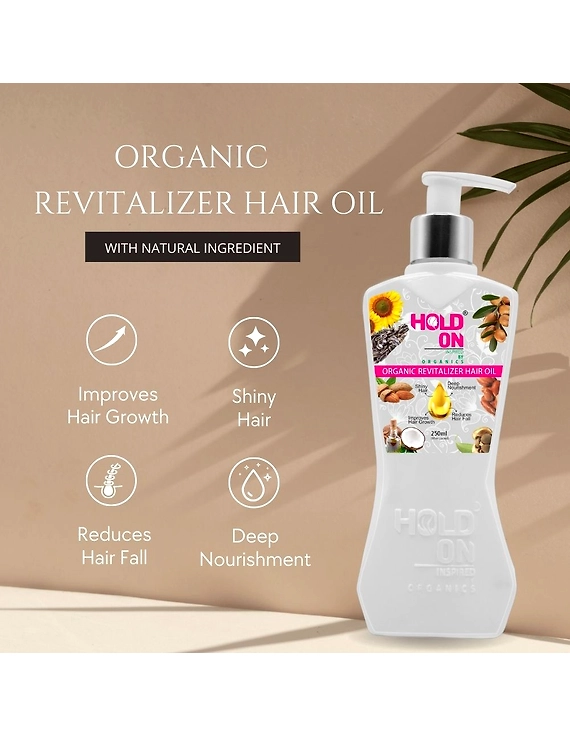 Organic Revavitalizer Hair Oil 250 ml-1