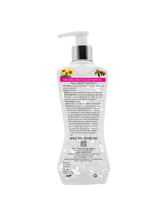 Organic Revavitalizer Hair Oil 250 ml-2