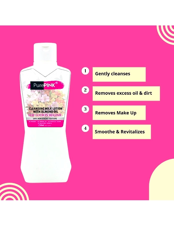 Cleansing Milk Lotion With Almond Oil 250 ml-1