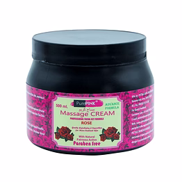 purepink massage cream rose 500 ml