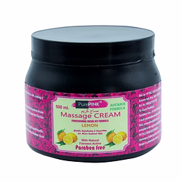 purepink massage cream lemon 500 ml