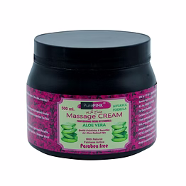 purepink massage cream aloe vera 500 ml