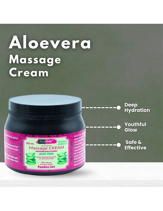 Massage Cream Aloe Vera 500 ml-1