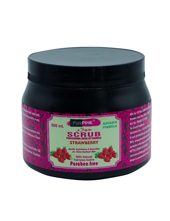 Scrub Strawberry 500 ml-SST-1