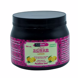 purepink scrub lemon 500 ml