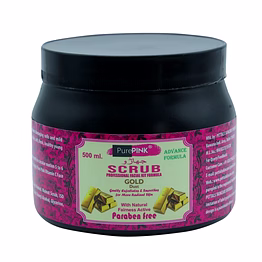 purepink gold scrub 500 ml