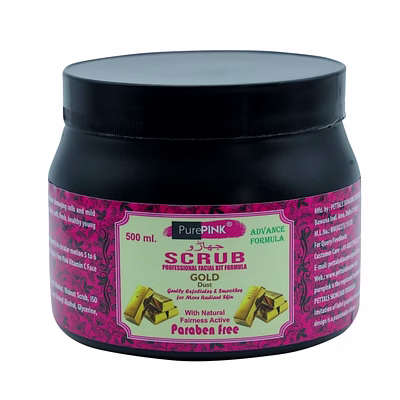 purepink gold scrub 500 ml
