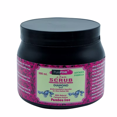 purepink diamond scrub 500 ml