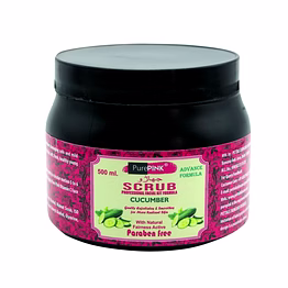 purepink scrub cucumber 500 ml