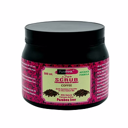 purepink scrub coffee 500 ml