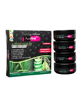Aloe Vera Facial Kit 400 ml-1-sm