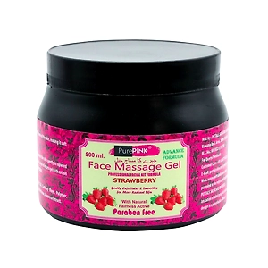 Face Massage Gel Strawberry 500 ml