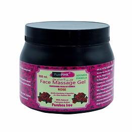 purepink face massage gel rose 500 ml