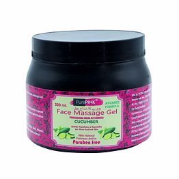 purepink face massage gel cucumber 500 ml