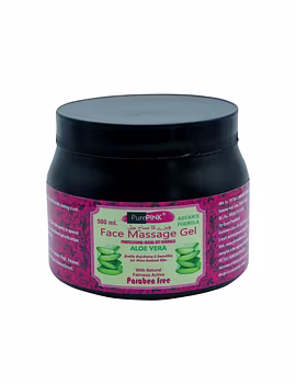 Face Massage Gel With Aloe Vera Extract 500 ml-FMGAV-1-sm